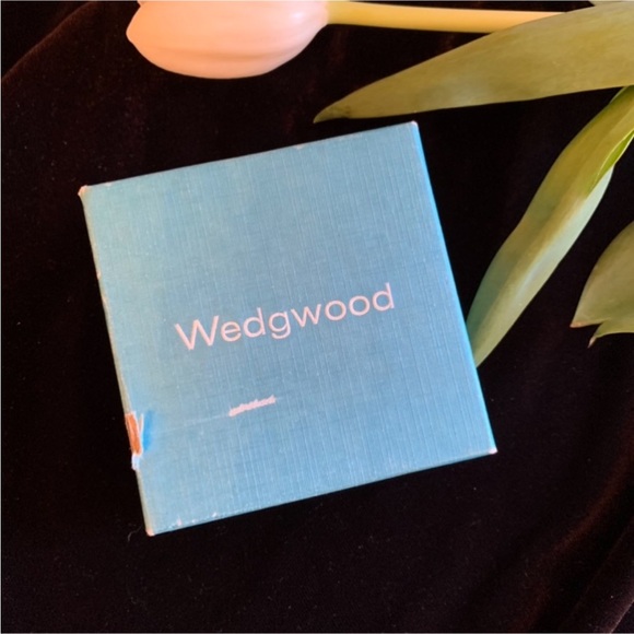 Wedgwood vintage blue jasperware necklace, and earrings set - Picture 5 of 5